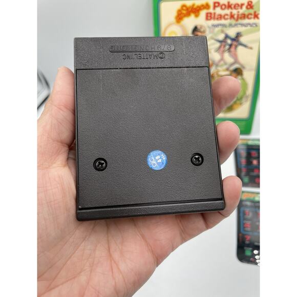 1979 Mattel Intellivision Las Vegas Poker & Blackjack Game COMPLETE, Tested - Picture 6 of 10